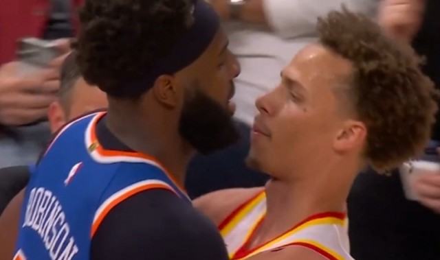 NBA官方罚单：罗宾逊丹尼尔斯冲突各罚5万和2.5万 均无需禁赛